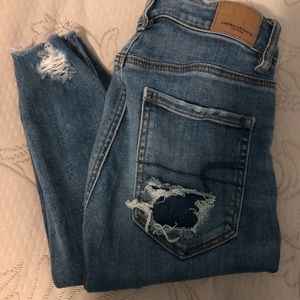 AEO Distressed Jeans